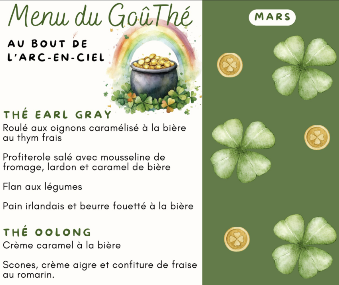 Tea Experience: March Theme - At the End of the Rainbow